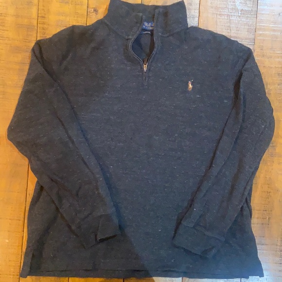 Polo Ralph Lauren Quarter Zip Sweater - Picture 2 of 5